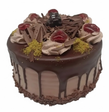 Taze ve Günlük Çikolatalı Pasta 4-6 Kişilik Pastane Lezzeti